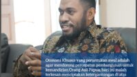 Arie Waropen Ketum SGM Papua