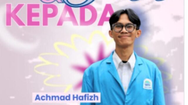 Ketum DEMA UIN Jakarta Ahmad Hafiz