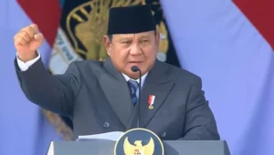 Presiden Prabowo Di HUT Bhayangkara Ke 80